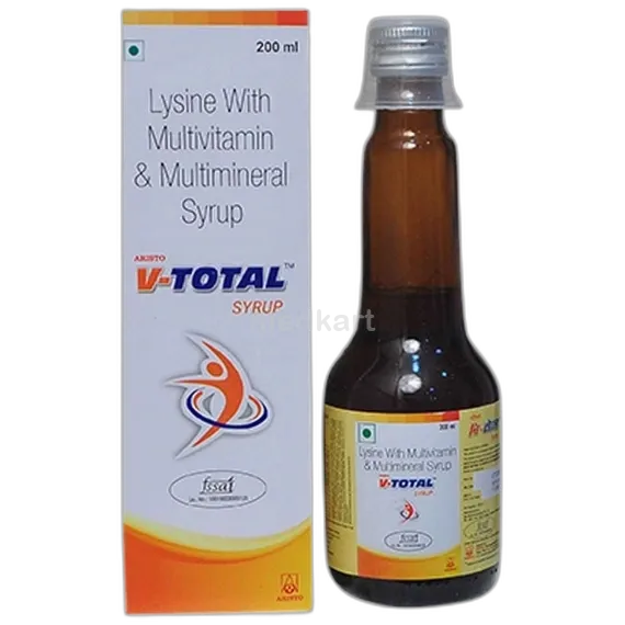 v total syrup 200 ml